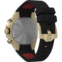 Timex Men's Watch - UFC Pro Chronograph Black Dial Silicone Rubber Strap | TW2W69800VQ ,