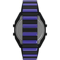 Timex Unisex Watch - Wednesday T80 Grey Digital Dial Expansion Band | TW2Y19500JR ,