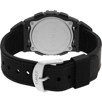 Timex Unisex Watch - Expedition Alarm Grey Digital Dial Black Strap | TW4B280009J ,