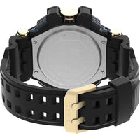 Timex Men's Watch - UFC Combat Alarm Black Resin Strap Analog-Digital | TW5M58300JT ,