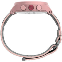 Timex Men's Watch - Ironman Digital Dial Pink and Grey Nylon Strap | TW5M64200JT ,