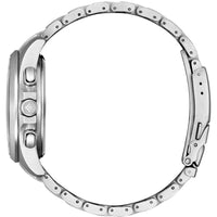 Citizen Men's Watch - Promaster Land Alarm Black Dial Steel Bracelet | CB5921-59E ,