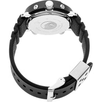 Seiko Men's Watch - Prospex Solar Black Silicone Strap Analog-Digital | SNJ025P1 ,
