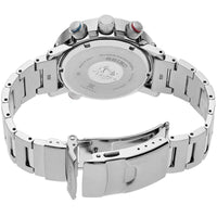 Seiko Men's Watch - Prospex Solar Silver Steel Bracelet Analog-Digital | SNJ033P1 ,