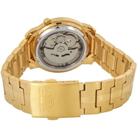 Seiko Men's Watch - Seiko 5 Automatic Black Dial Stainless Steel Bracelet | SNKK86K1 ,