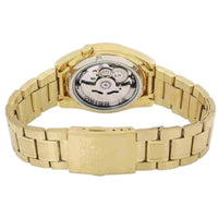 Seiko Men's Watch - Seiko 5 Automatic Black Dial Steel Bracelet Day-Date | SNKL50K1 ,