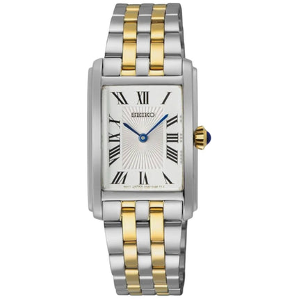 Seiko Women's Watch - Discover More Silver Dial Two Tone Steel Bracelet | SWR087P1 ,