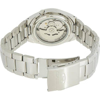 Seiko Men's Watch - Seiko 5 Automatic Black Dial Stainless Steel Bracelet | SNK623K1 ,