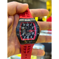 Invicta Men's Watch - S1 Rally Automatic Skeleton Dial Red Silicone Strap | 44891 ,