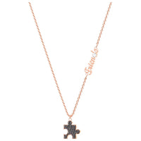Swarovski Women's Necklace Set - Nicest Friends Forever Puzzle Pendant | 5446660 ,