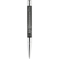 S.T. Dupont Ballpoint Pen - Initial Fender Black Barrel with Chrome Finish | 275175 ,