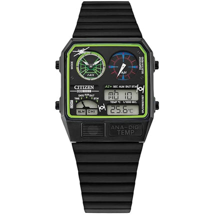 Citizen Men's Watch - Star Wars Trench Run Ana-Digi Dial Black Bracelet | JG2109-50W ,