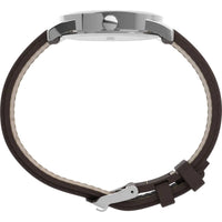 Timex Men's Watch - Easy Reader Quartz Blue Dial Brown Leather Strap Date | TW2P75900 ,