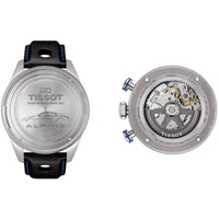 Tissot Men's Watch - Alpine On Board Chronograph Black Leather Strap | T1234271605100 ,