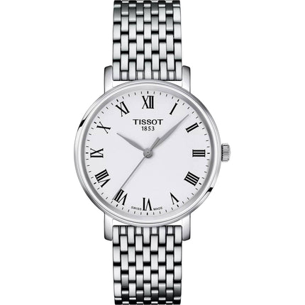 Tissot Women's Watch - Everytime Quartz White Dial Silver Bracelet | T1432101103300 ,