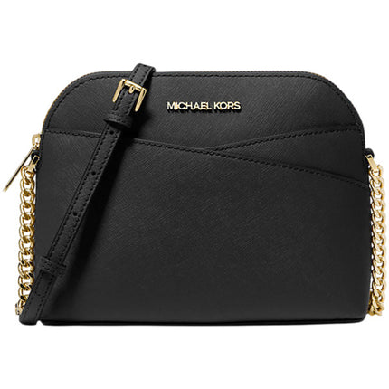 Michael Kors Women's Crossbody Bag - Jet Set Travel Medium, Black | 35F1GTVC6T BLK ,