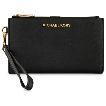 Michael Kors Women's Wristlet Wallet - Jet Set Smartphone, Black | 35F8GTVW0L BLK ,