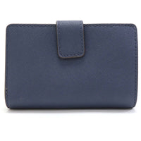 Michael Kors Women's Wallet - Leather with Snap Fastening, Navy | 35R4STVF6L NVY ,