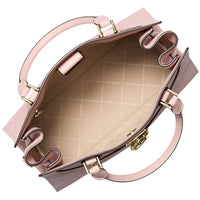 Michael Kors Women's Satchel - Hamilton Medium Logo, Powder Blush | 35T5GHMS2B PD BH ,