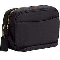 Coach Women's Camera Bag - Mini Jamie Refined Pebble Leather, Gold/Black | CQ875 BLK ,