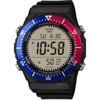 Casio Men's Watch - Dual Time Beige Digital Dial Black Resin Strap | AE-1700H-1A2VCF ,