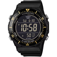 Casio Men's Watch - Dual Time Black Digital Dial Resin Strap Alarm | AE-1700H-1BVCF ,