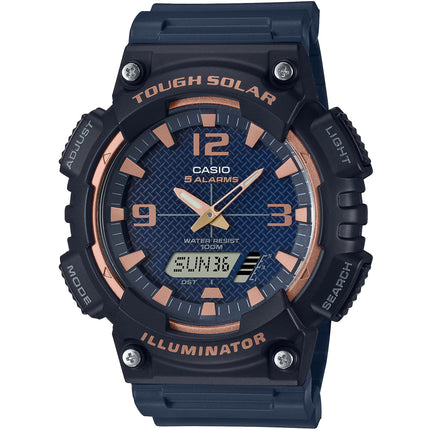 Casio Men's Watch - World Time Blue Analog-Digital Dial Resin Strap | AQ-S810W-2A3VCF ,