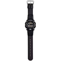 Casio Men's Digital Watch - G-Shock Black Leather and Fabric Strap | DW-9052V-1CR ,