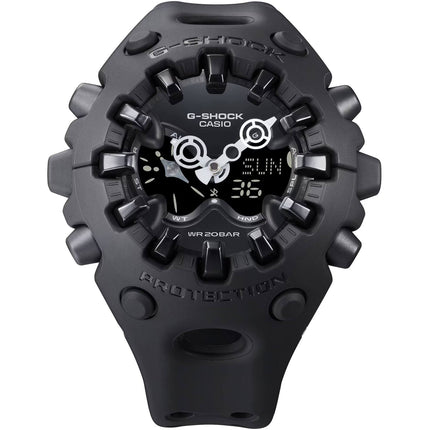 Casio Unisex Ana-Digi Dive Watch - G-Shock World Time Black Strap | GA-V01-1ACR ,
