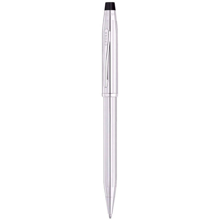 Cross Ballpoint Pen - Century II Lustrous Chrome and Black Conical Top | 3502WG ,
