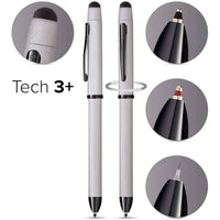 Cross Multifunction Pen - Tech3+ Brushed Chrome PVD Diamond Pattern | AT0090-21 ,