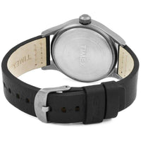 Timex Men's Watch - Allied Quartz Grey Dial Black Leather Strap | TW2R46500VQ ,