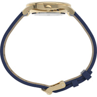 Timex Women's Watch - Celestial Quartz Moon Phase Purple Dial Blue Strap | TW2V493009J ,