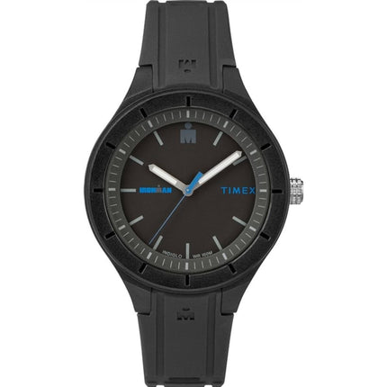 Timex Women's Analog Watch Essential Quartz Black Dial Silicone Strap TW5M171009J ,