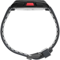 Timex Unisex Digital Watch - Ironman T300 Quartz Black Silicone Strap | TW5M62600JT ,