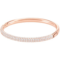 Swarovski Women's Bangle Bracelet - Four Rows of Sparkling Crystal Pave | 5032850 ,