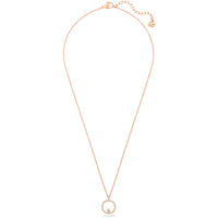 Swarovski Women's Pendant Necklace - Constella Clear Crystal Pavé Circle | 5202446 ,