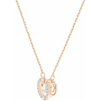 Swarovski Women's Pendant Necklace - Una Dancing Crystal Design Rose Gold | 5272364 ,