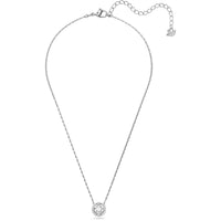 Swarovski Women's Pendant Necklace - Una Dancing Crystal Design Silver | 5286137 ,