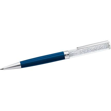 Swarovski Ballpoint Pen - Crystalline Blue Lacquered Barrel with Crystals | 5351068 ,