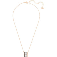 Swarovski Women's Pendant Necklace - Hint Black and Clear Crystals 3 Rings | 5353666 ,