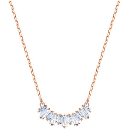 Swarovski Women's Necklace - Sunshine Radiant Sunbeam Motif Rose Gold Tone | 5459590 ,
