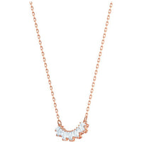 Swarovski Women's Necklace - Sunshine Radiant Sunbeam Motif Rose Gold Tone | 5459590 ,