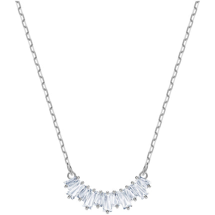 Swarovski Women's Necklace - Sunshine Sunbeam Motif Silver Rhodium Plated | 5472490 ,