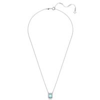 Swarovski Women's Pendant Necklace - Una Blue Octagon-Cut Dancing Stone | 5640289 ,