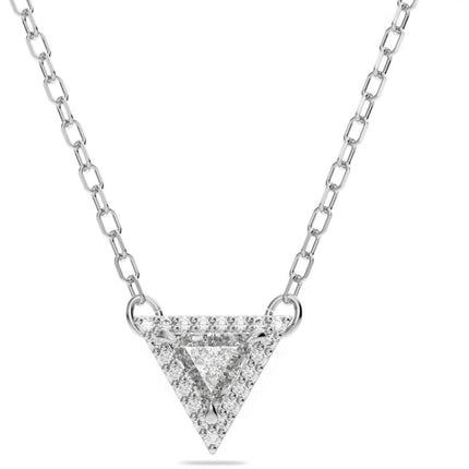 Swarovski Women's Pendant Necklace - Stilla Hand-Set Triangle-Cut Stone | 5642983 ,