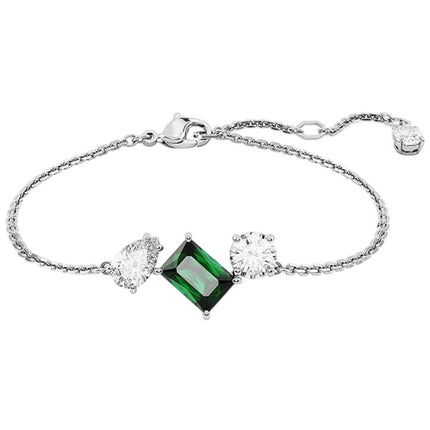Swarovski Women's Bracelet - Mesmera Green Central Octagon-Step Stone | 5668360 ,