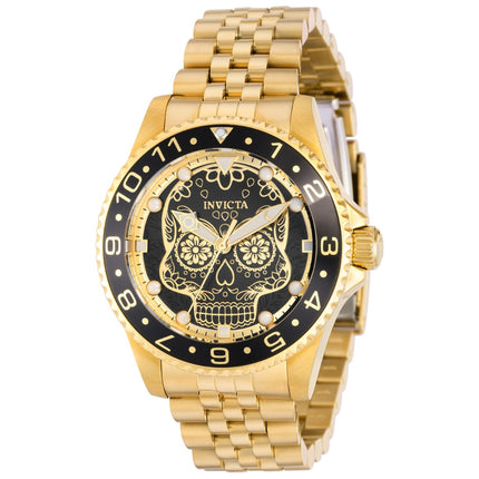 Invicta Men's Watch - Pro Diver Latam Yellow Gold Stainless Steel Bracelet | 36860 ,