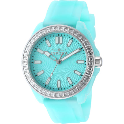 Invicta Women's Watch - Celestial Quartz Blue Dial Silicone Rubber Strap | 50203 ,