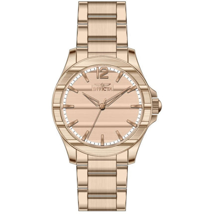 Invicta Men's Watch - Speedway Quartz Rose Gold Brass Dial Steel Bracelet | 50332 ,